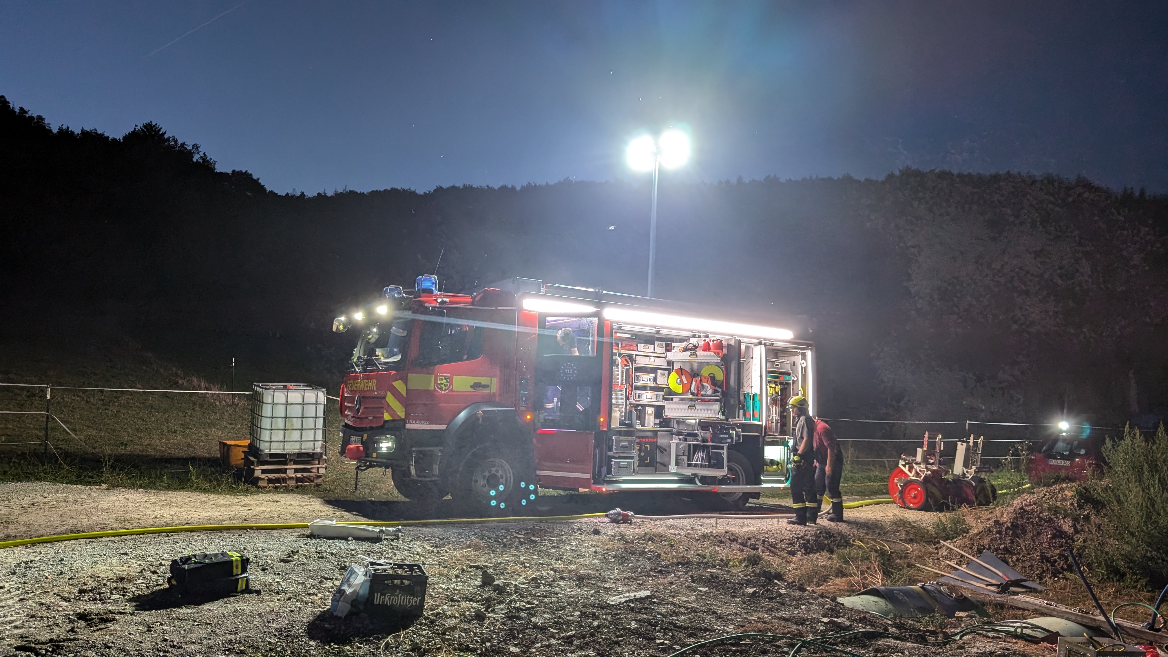 Feuerwehr im Einsatz